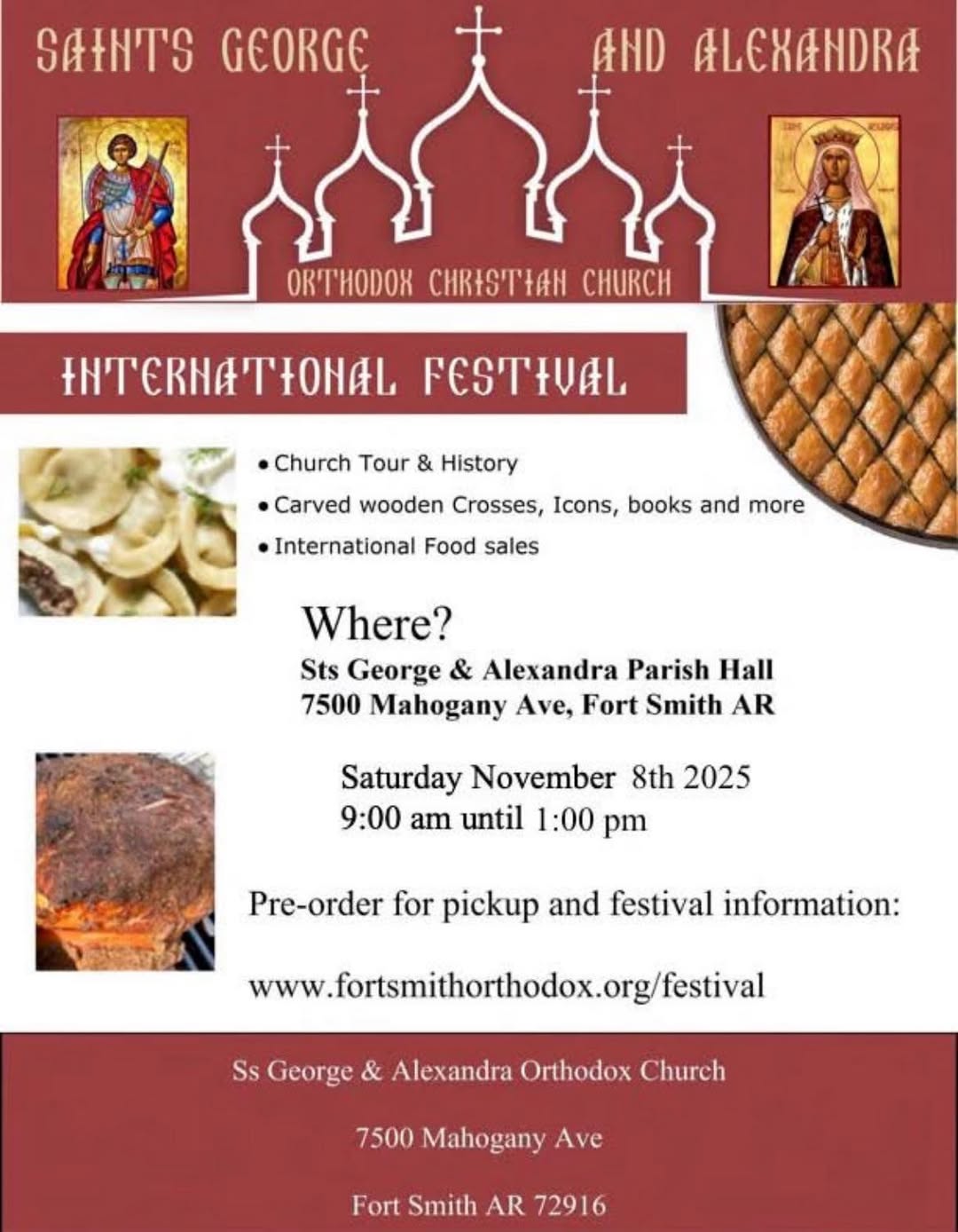 2025 Food Festival Flyer