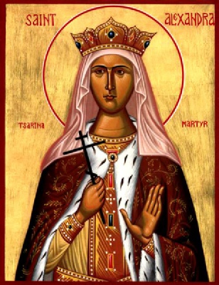 Icon of St. Alexandra the Empress